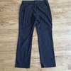 (14) Slim/Skinny Stretch Petite Classic Black Viscose Blend Pants with Pockets