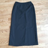 (8) Emma James Long Black Formal Work Professional Skirt