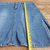 (5) S B Jeans Santa Barbara Cotton Blend Denim Skirt Vintage Cottage Classic