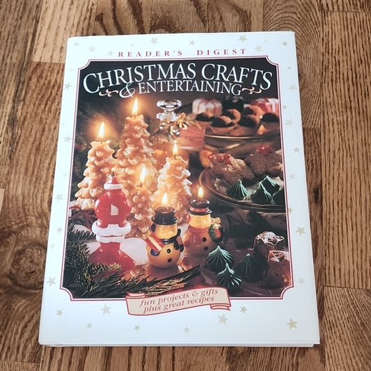 Reader's Digest Christmas Crafts Entertaining Hardcover Projects & Gifts Recipes