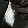 (16) Sandra Darren Rayon Blend Classic Black Ruffle Accented Dress