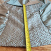 (14) Gilani Metallic Blazer with Quilted Details Lightweight Dressy Classic