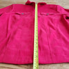 (12) ALIA Red Lightweight Jacket Blazer Perfect for Autumn Padded Shoulders