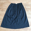 (12) Tradition Full Subtly Pleated Midi Skirt Casual