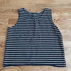 (L) Tradition Striped Cotton Blend Tank Top