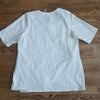(3) Torrid Classic White ½ Sleeve Cotton Blend Keyhole Cutout T-Shirt