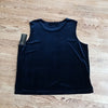 (XL) NWT Piccadilly Fashions Black Velvet Made in Canada Tank Top