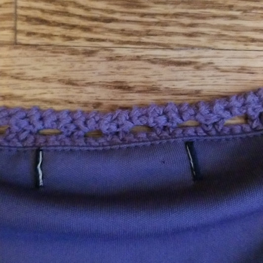 (L) Unique Crochet Bohemian Style Adjustable Spaghetti Strap Tank Top