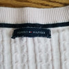 (XS) Tommy Hilfiger Pastel Crew Cable Knit Look Long Sleeve Top/Thin Sweater