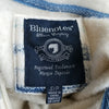 (S) Bluenotes Colorful Stripe Cozy Drawstring Zip Up Cotton Blend Hoodie