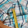 (16) Penmans Plaid 100% Cotton Cargo Style Shorts Adjustable Length Summer