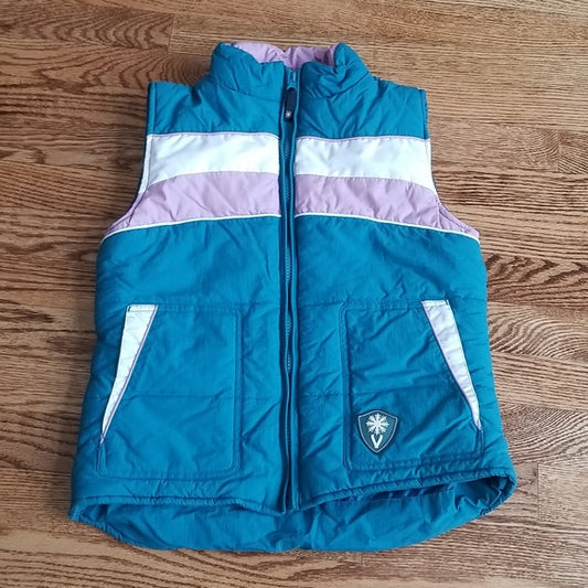 (L) Virage Youth Insulated Puffer Colorful Vest Winter Fall Cozy Athleisure Fun
