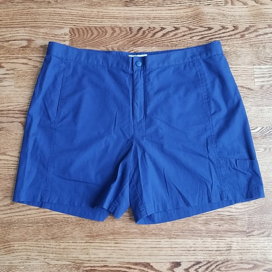 (XL) Columbia Women's Athleisure Lightweight 100% Cotton Shorts Outdoor Summer