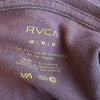 (M) RVCA Graphic Oversized Long Sleeve 100% Cotton Crop Top Artwork Contemporary