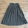 (9/10) Daniel Hechter Full Pleated A-Line Skirt Viscose Blend Autumn Modern