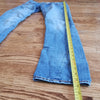 (26W) True Religion Women's Low Rise Slim Fit Jeans Western Distressed