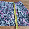 (8) EP New York Paisley Print Colorful Skort Business Casual Athleisure Holidays