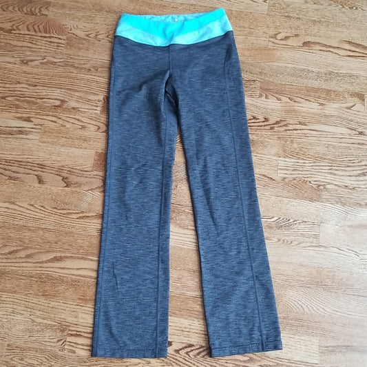 (XS) Tuff Athletics Heathered Activewear  Yoga Pants Made In Canada Workout