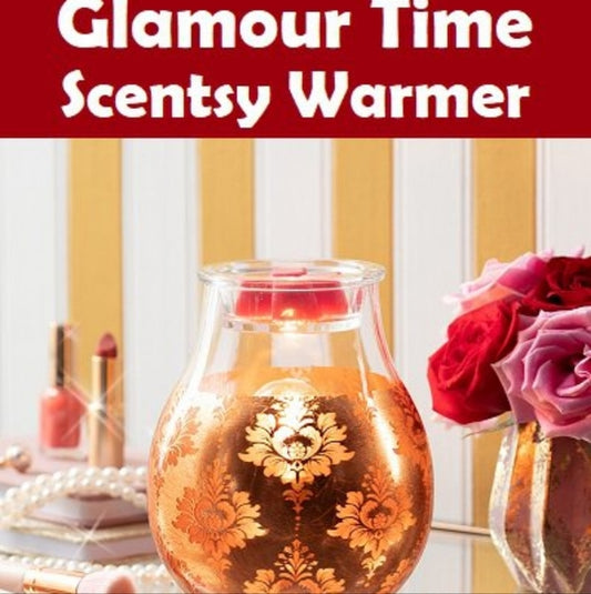 NEW! Scentsy Glamour Time Warmer Home Holidays Gift Smells So Good Delicious