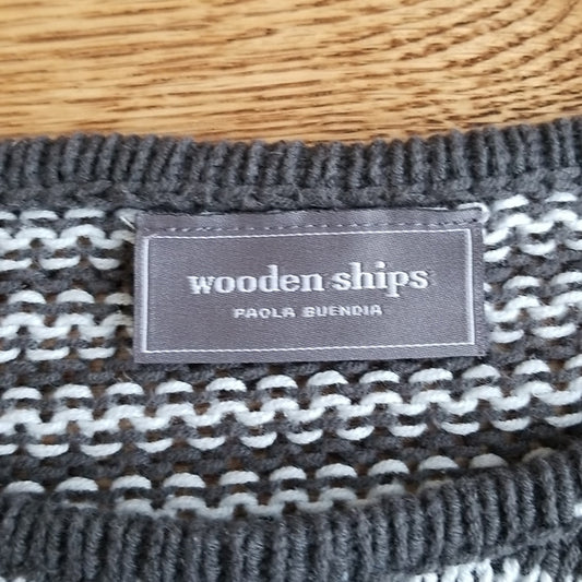 (S/M) Wooden Ships Paola Buendia Loose Knit  Sweater Cozy Cottagecore Modern