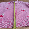 (14) Allison Daley Plaid Embroidered Cottagecore Cherries Gingham Country  Fun