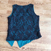 (M) Suzy Sheir Lace Overlay Evening Classic Casual Formal Floral Holiday Vacay