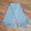 Thick Crochet Tassel Fringe Scarf Cozy Winter Neutral Wrap Warm Athleisure Gift