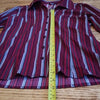 (S) NWT Reitmans Striped Classic Fit Button Up ¾ Sleeve Collared Blouse Business