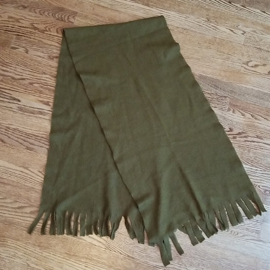 Cozy Solid Color 60 Inch Blanket Tassel Scarf Fall Winter Cottagecore