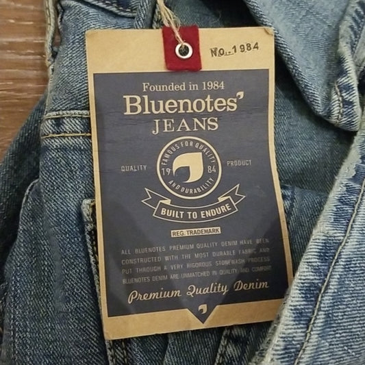 (29W/30L) NWT Bluenotes Distressed Low Rise Bootcut 100% Cotton Denim Jeans