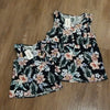 NWT Matching Mommy & Me Floral Cotton Blend Top Set! Girl's 6-7Y and Women's XL.