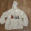 (14W)NWT  Graphic Holiday Drawstring Pullover Hoodie Festive Cozy Winter Warm