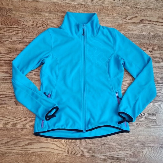 (L) Bench. Cozy Fleece Zip Up Sweater Athleisure Lightweight Sporty Comfy Soft