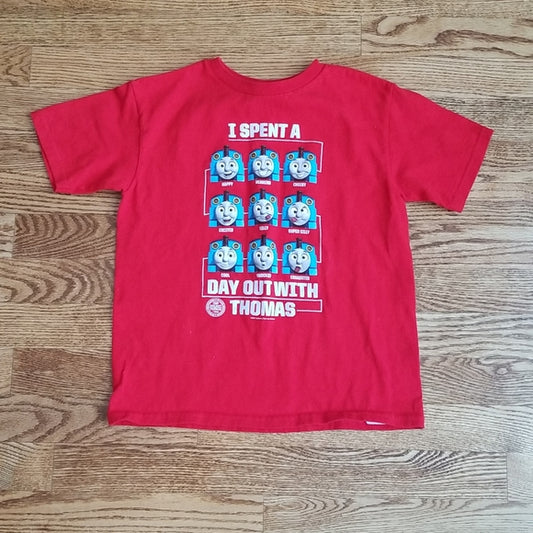 (7) Delta Pro Weight Youth 100% Cotton Thomas & Friends Graphic T-Shirt