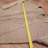 (M) Le Tempes des Cherises Loose Knit Bohemian Sweater Cottagecore Cotton Blend