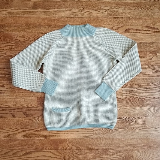(S) Meggi Banff Canada 100% German Wool Sweater Ski Bunny 50's 60's Vintage