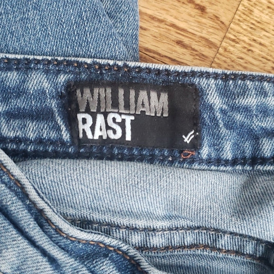 (25) William Rast Reese Skinny Denim Jeans Classic Staple Everyday Nightout Nice