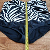 (24W) Krista Swimsuit Zebra Print Classic Vavation Summer Swimming Beach Lake