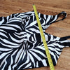 (24W) Krista Swimsuit Zebra Print Classic Vavation Summer Swimming Beach Lake