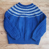 (XL) Handmade Thick Heavy Chunky Knit Crew Neck Sweater Cozy Comfy Oversized