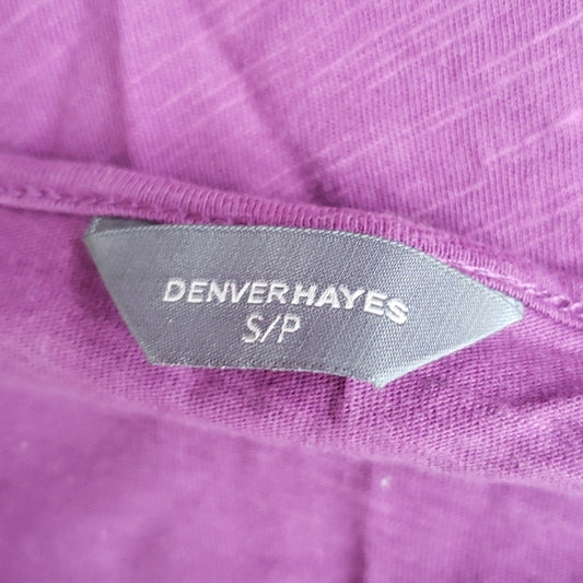 (S) Denver Hayes Eyelet Lace Tank Top Bohemian 100% Cotton Body Summer