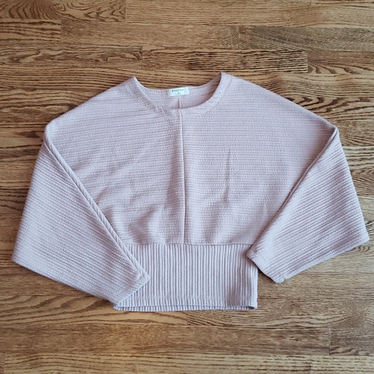 (XS) Aritzia Babaton Pastel Loose Fit Long Sleeve Sweater Top Loungewear Comfy