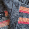 (L) Nixon Wool Blend Knit Artisan High Neck Sweater Cozy Warm Comfortable