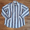 (XL) Bugatchi Men's Classic Fit 100% Cotton Button Down Dress Shirt Fancy Formal