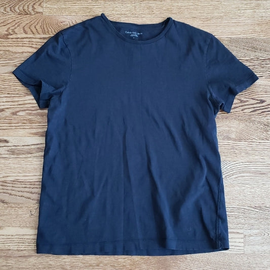 (M) Calvin Klein Jeans Classic 100% Cotton Short Sleeve Crew Neck T-Shirt