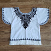 (M) Bohemian Embroidered Flowy Blouse Cottagecore Summer Vacation Travel Costal
