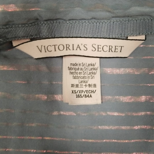 (XS) Victoria's Secret Metallic Long Sleeve Business Casual Lightweight Office