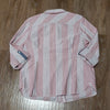 (XL) Tommy Hilfiger 100% Cotton Striped ¾ Sleeve Collared Shirt Office Academia