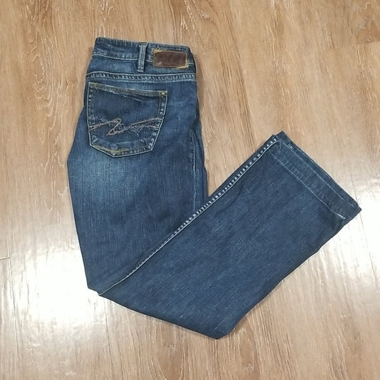 (33W) Silver Jean Co Toni Fit Jeans Cotton Denim Comfy Night Out Everyday