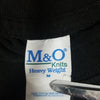 (M) M&O Knits Heavy Weight 100% Cotton Graphic T-Shirt Cozy Streetwear  Sattire